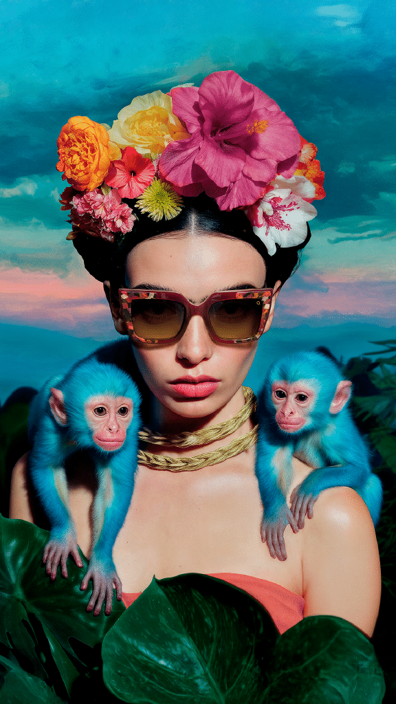 Etnia Barcelona lunettes, lunettes colorées, montures artistiques, lunettes design espagnol, opticien POLE OPTICAL